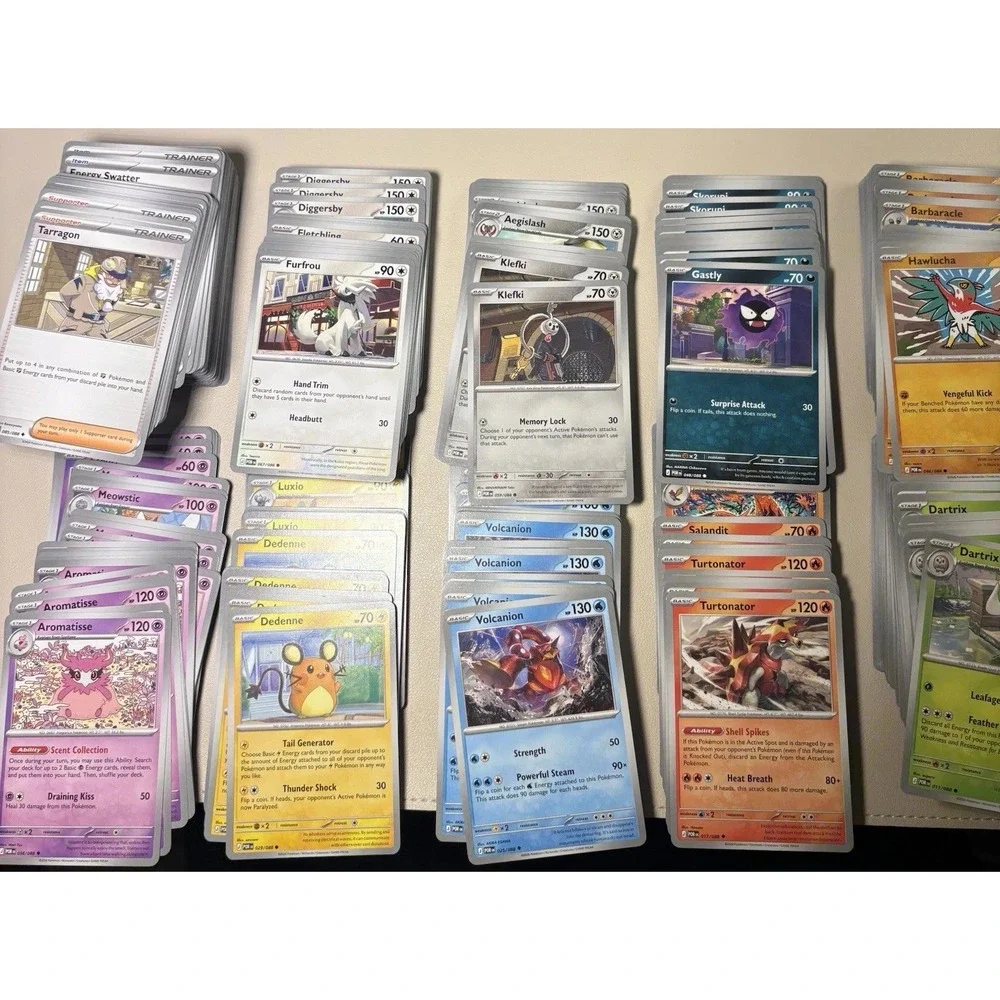 Perfect Order Sorted Bulk Lot Of 580 Standard Base Cards No Holos No Ex